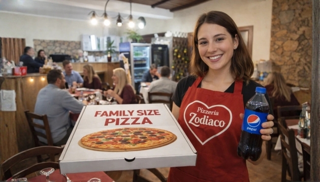 Gusto a Casa | Pizza Familiare e bottiglia di Pepsi da Asporto o a Domicilio